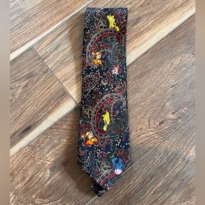 Winnie the Pooh Paisley Necktie